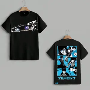 isagi anime themed t shirt
