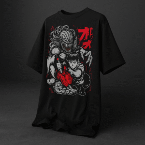 anime graphic t shirt