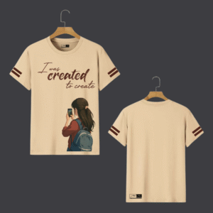 created to create t shirt